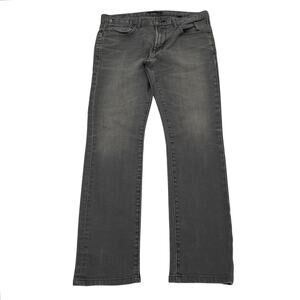 John Varvatos USA Bonery Slim Straight men’s grey jeans